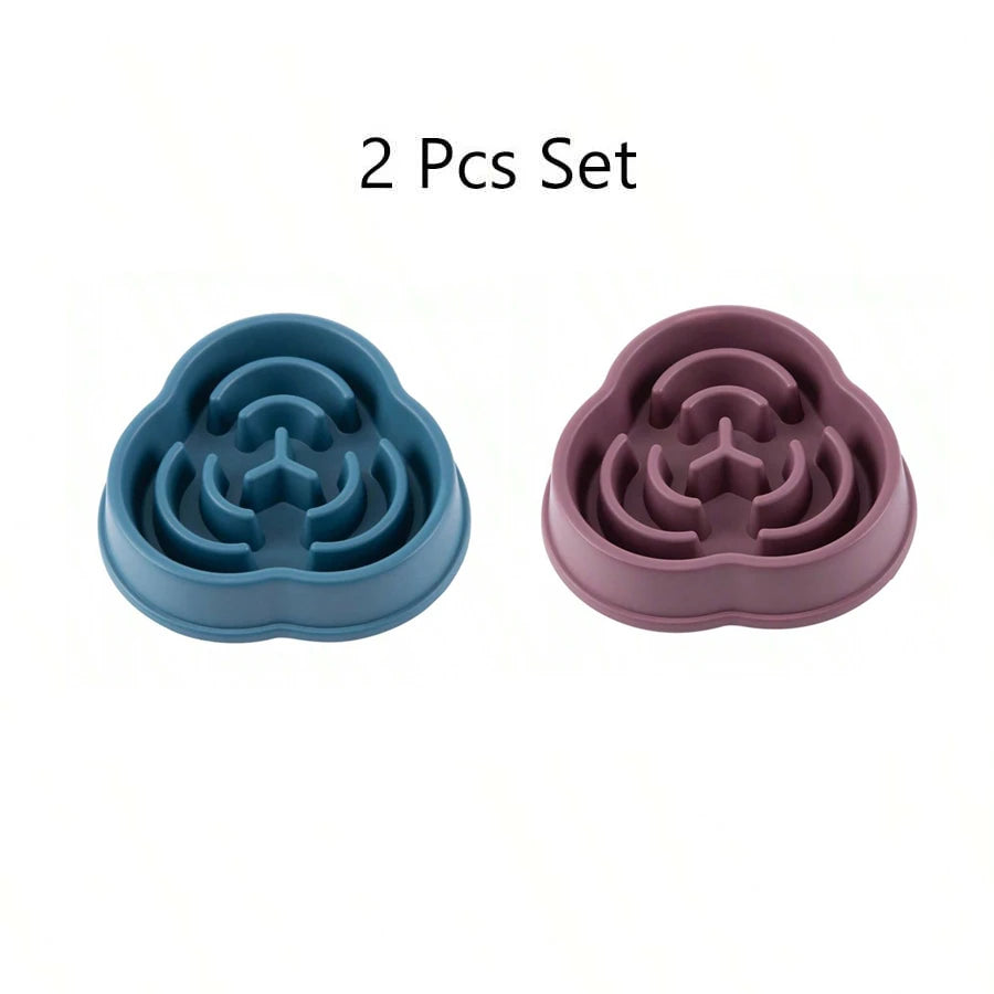 Anti-Choking Slow Eating Pet Bowl