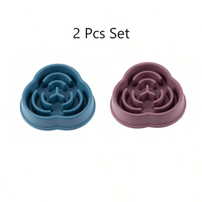 Anti-Choking Slow Eating Pet Bowl