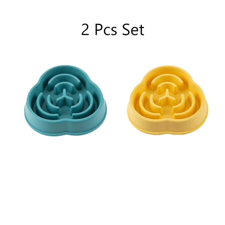 Anti-Choking Slow Eating Pet Bowl