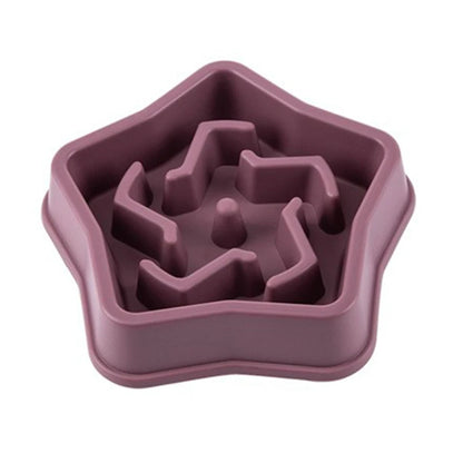 Anti-Choking Slow Eating Pet Bowl