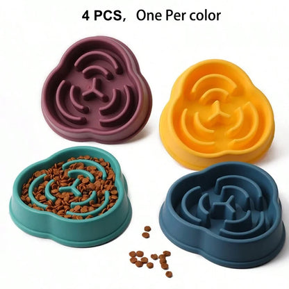 Anti-Choking Slow Eating Pet Bowl