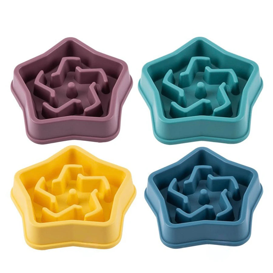 Anti-Choking Slow Eating Pet Bowl