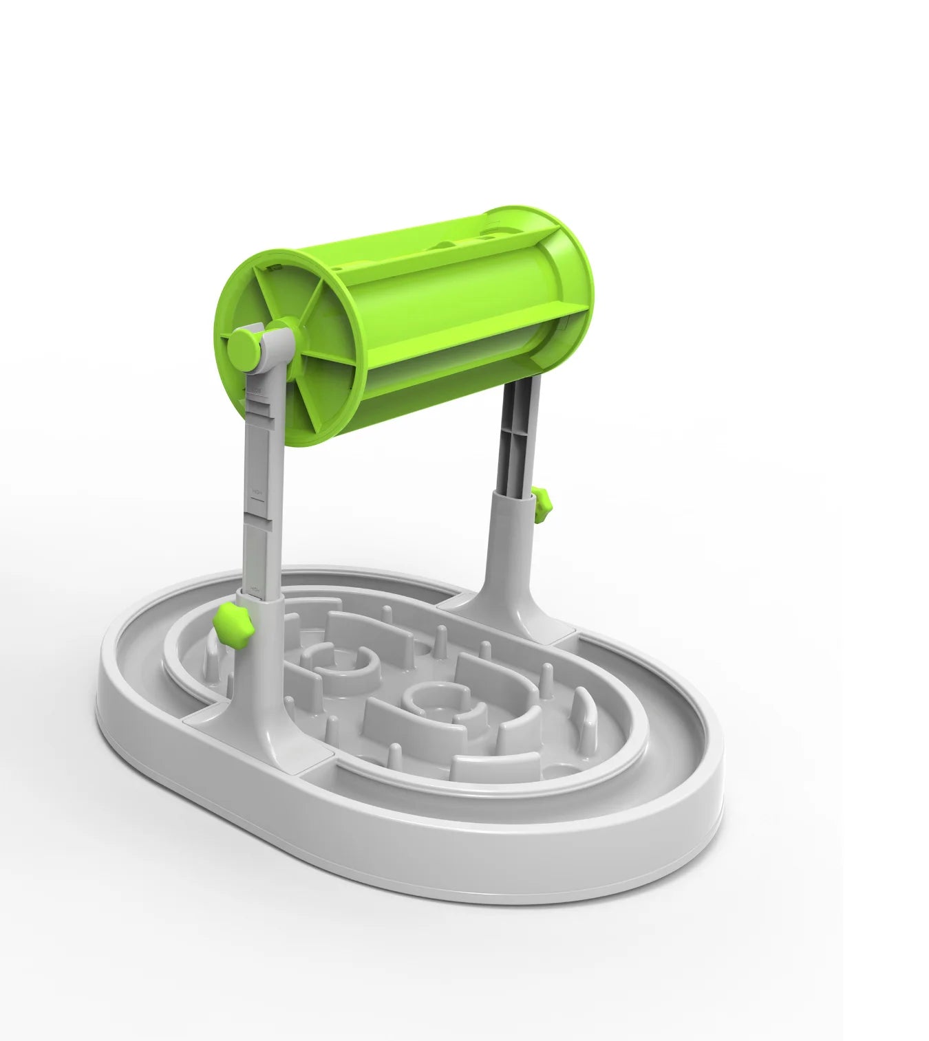 Anti-Choking Interactive Rolling Pet Feeder and Intelligence Enhancer