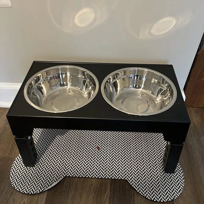Adjustable Elevated Dog Feeder