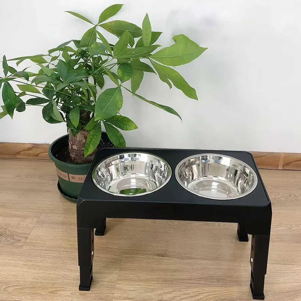 Adjustable Elevated Dog Feeder
