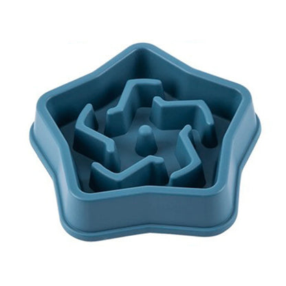 Anti-Choking Slow Eating Pet Bowl